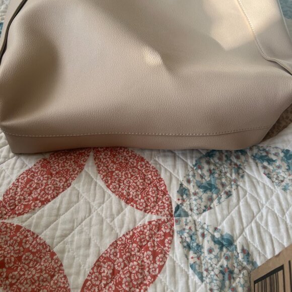 ZARA COLORED LEATHER TOTE BAG - Picture 5 of 8